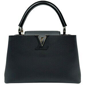 Louis Vuitton Capucines Taurillon Leather Black